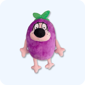 Eggplant Courage Plush